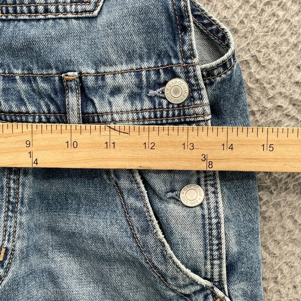 Gap Denim Overall Teen 10 Gorpcore Outdoor Workwear Ranch Western 90s Streetwear